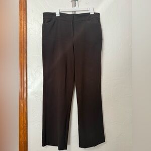 JM Collection Chocolate Brown Dress Pants